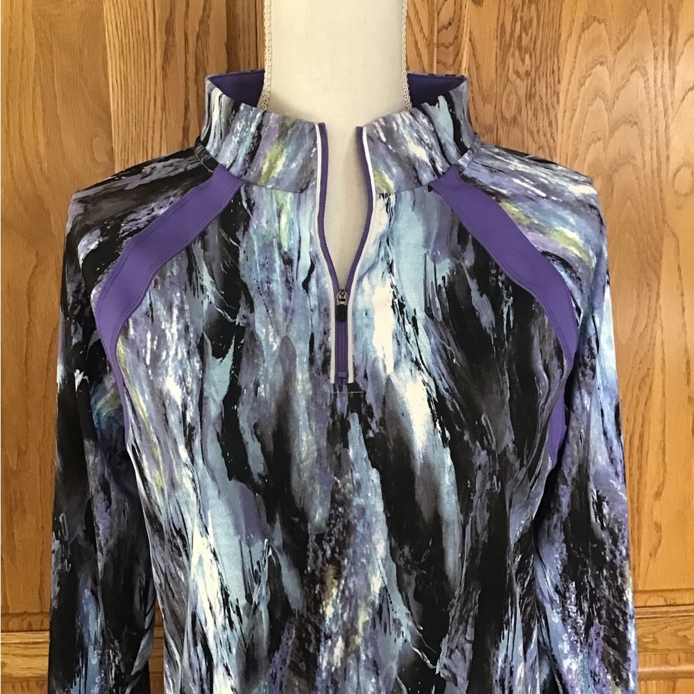 Ideology Women’s 3/4 vip front athletic pullover - Picture 4 of 5